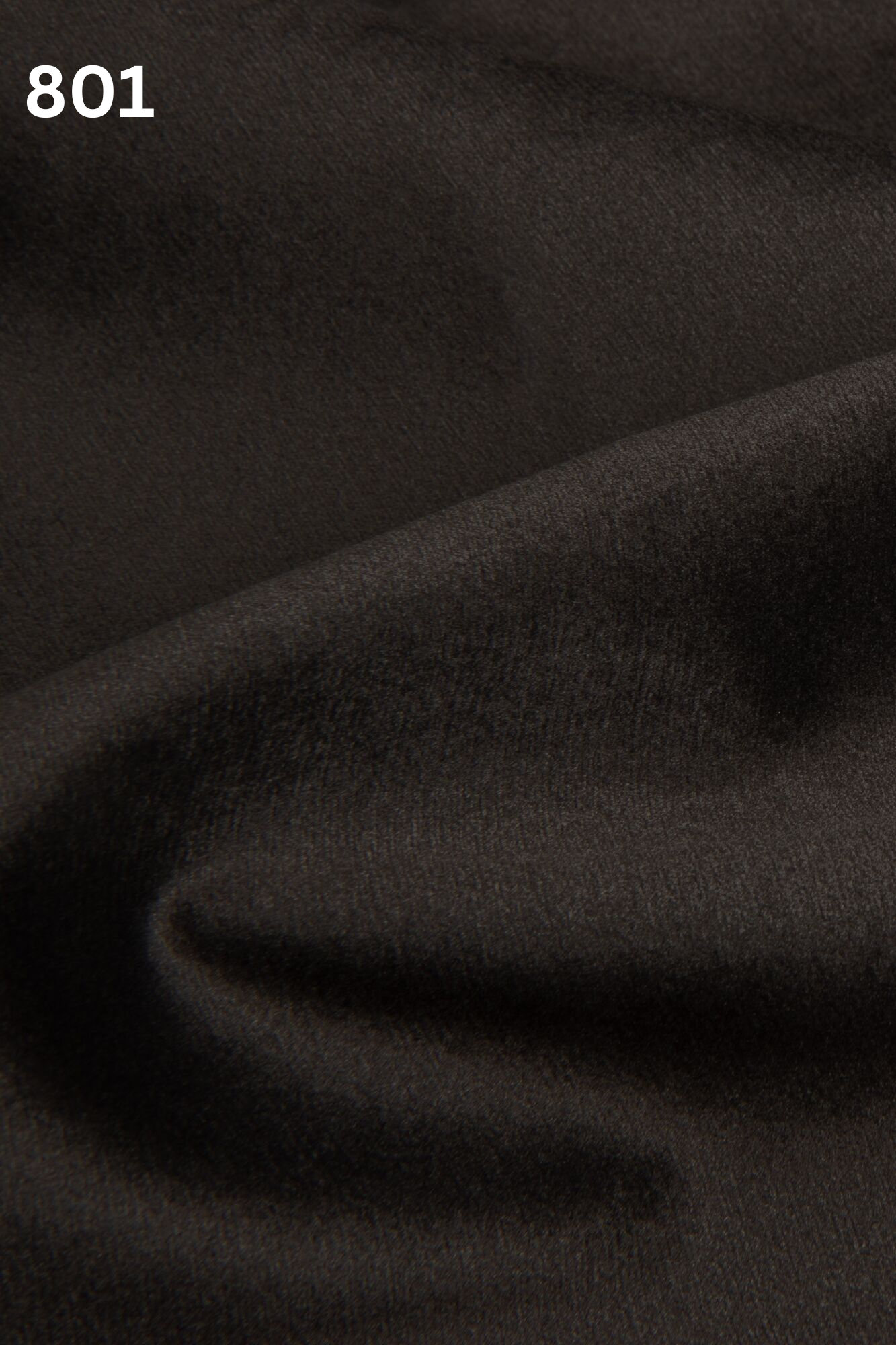 Luxurious Quartz knitted warp velvet fabric with ultra-fine high pile, matte finish, and soft texture, inspired by the elegance of the gemstone.