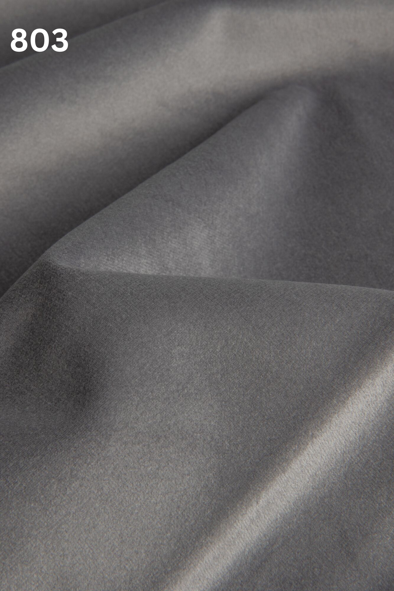 Luxurious Quartz knitted warp velvet fabric with ultra-fine high pile, matte finish, and soft texture, inspired by the elegance of the gemstone.