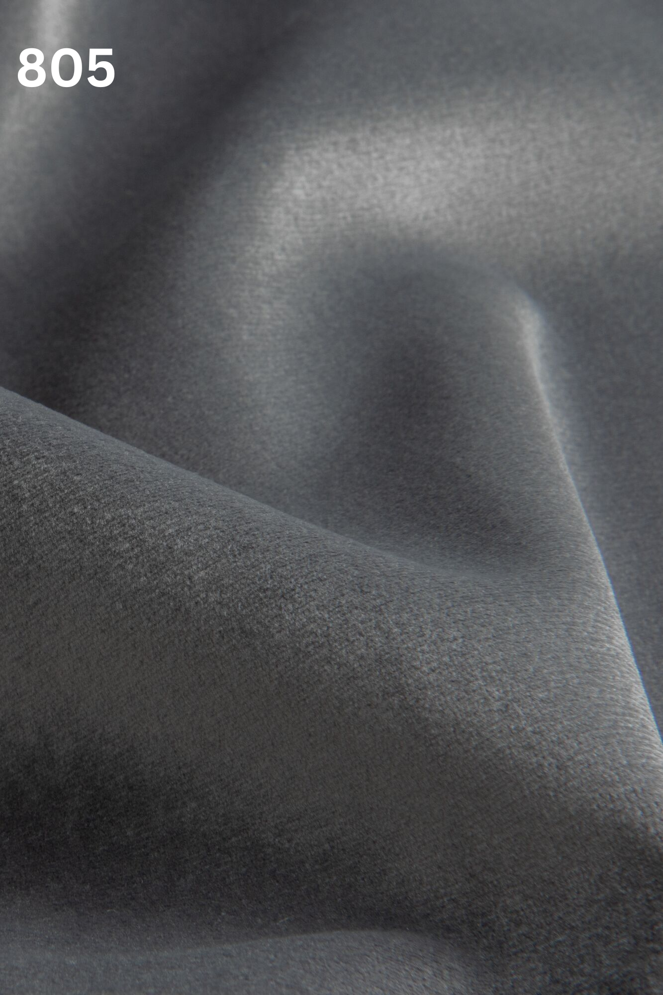 Luxurious Quartz knitted warp velvet fabric with ultra-fine high pile, matte finish, and soft texture, inspired by the elegance of the gemstone.