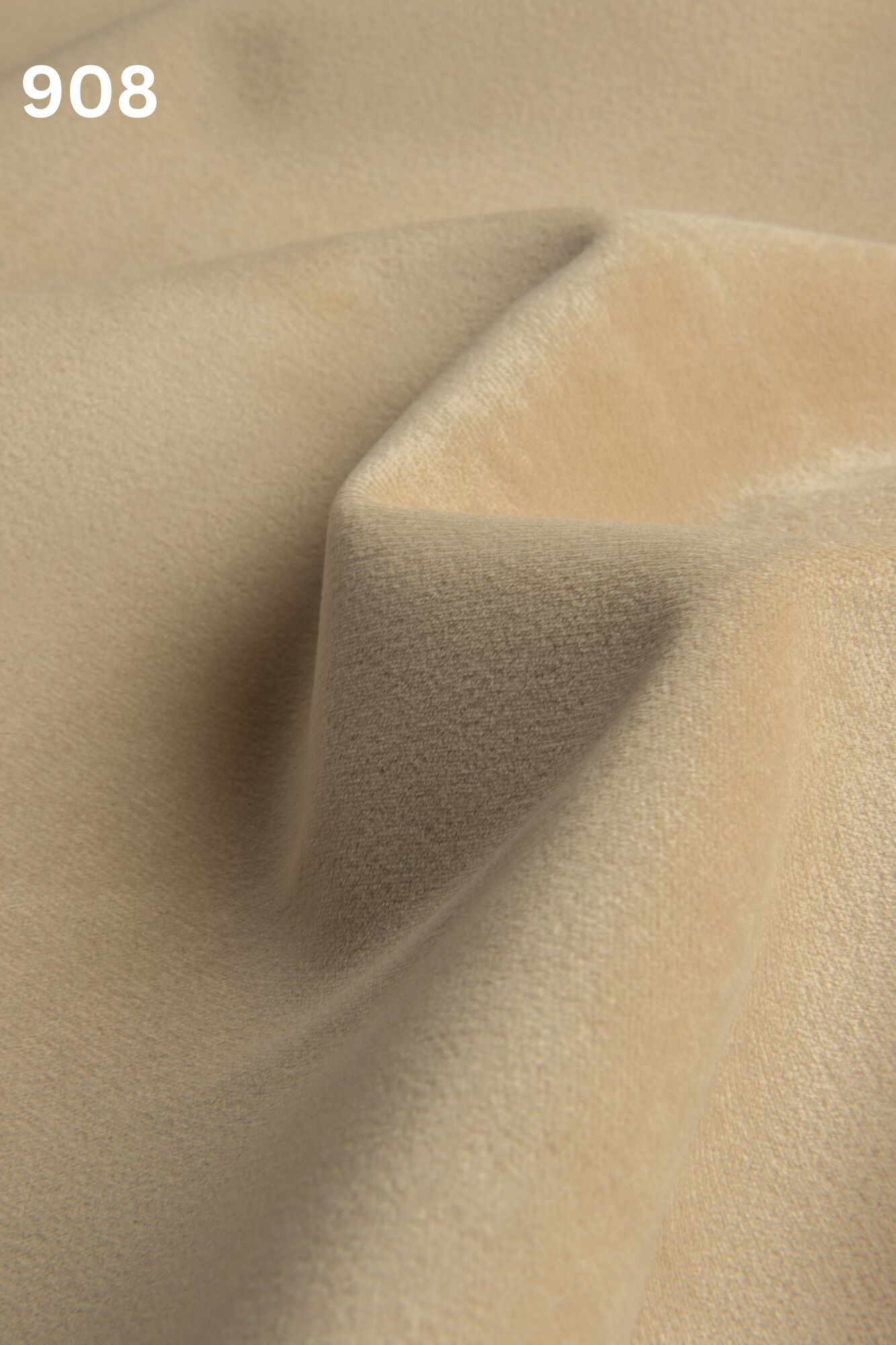 Luxurious Quartz knitted warp velvet fabric with ultra-fine high pile, matte finish, and soft texture, inspired by the elegance of the gemstone.