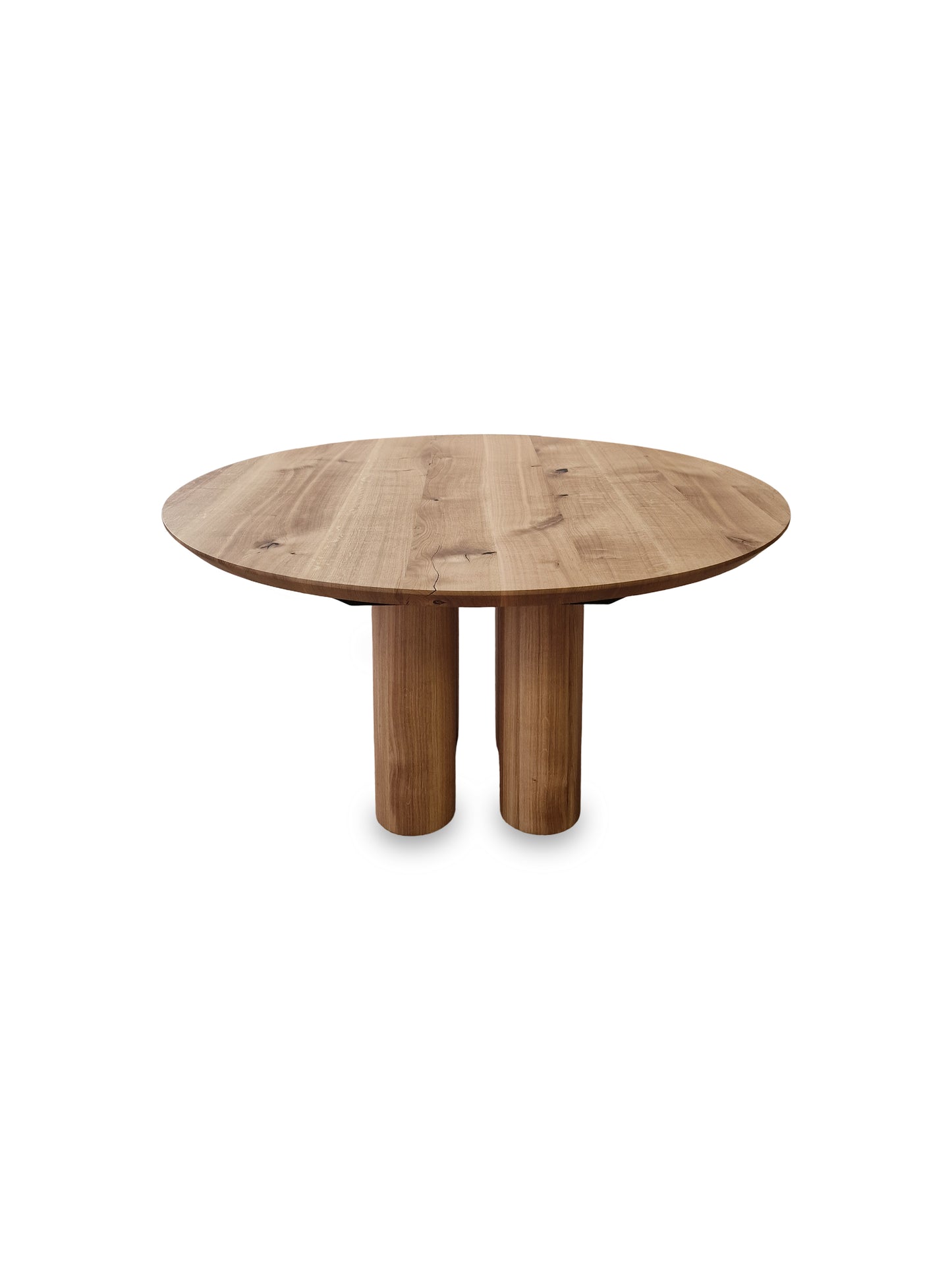 Runder Designer-Tisch Ameline aus Eiche