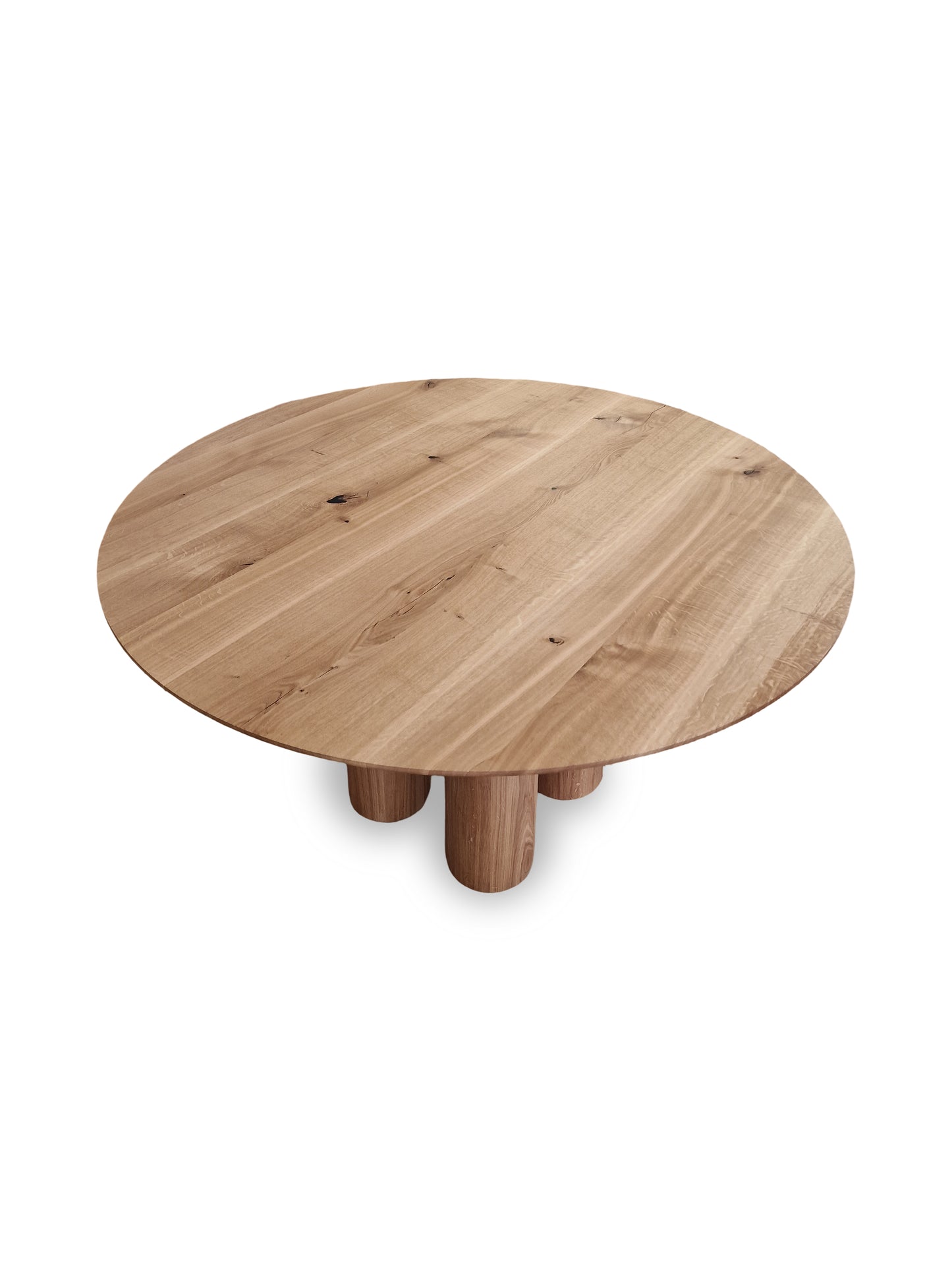 Runder Designer-Tisch Ameline aus Eiche