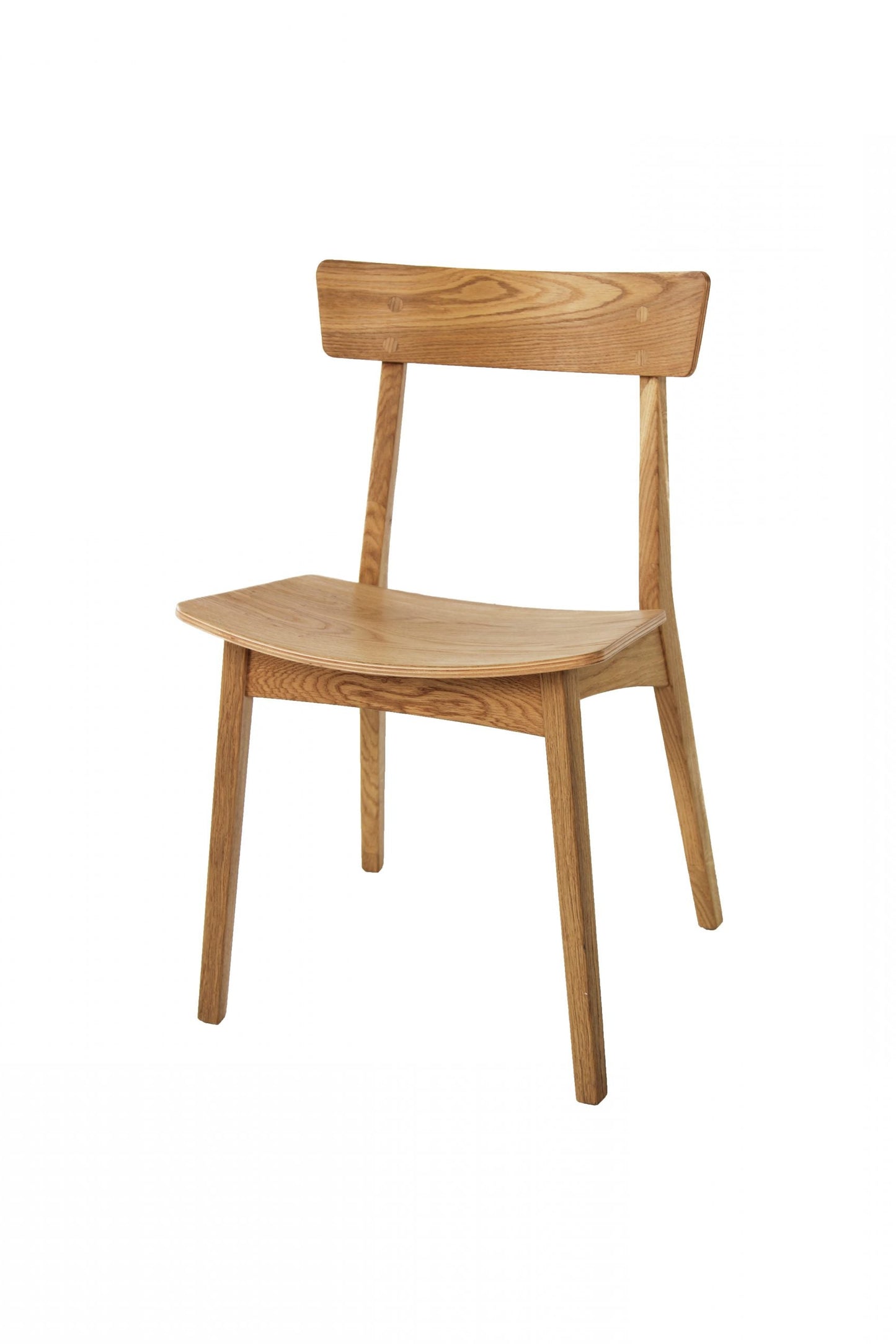 Solid Wood Minimalistic Dining Chair in Natural Oak!