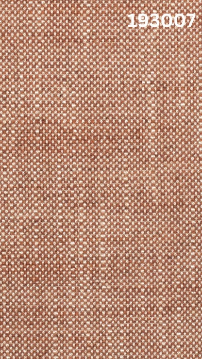 Orange linen fabric texture with a subtle pattern and number '193007' at the top.