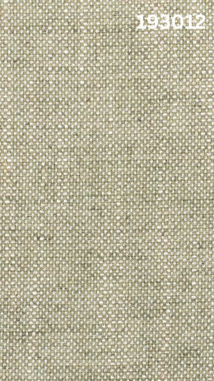 Green linen fabric for sofas with a subtle pattern and number '193012' at the top.