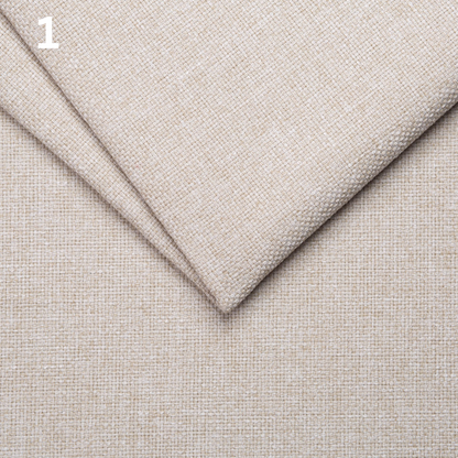 Beretta premium Belgian upholstery fabric sample – elegant woven texture, fire-resistant and stain-resistant, easy maintenance with water, available in rich colors. High-quality, durable fabric perfect for bespoke solid wood furniture upholstery, combining luxury, style, and long-lasting performance.