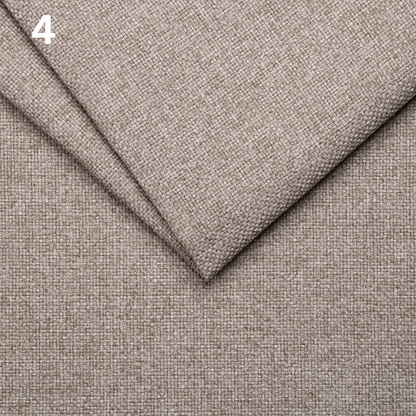 Beretta premium Belgian upholstery fabric sample – elegant woven texture, fire-resistant and stain-resistant, easy maintenance with water, available in rich colors. High-quality, durable fabric perfect for bespoke solid wood furniture upholstery, combining luxury, style, and long-lasting performance.