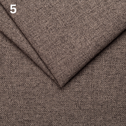 Beretta premium Belgian upholstery fabric sample – elegant woven texture, fire-resistant and stain-resistant, easy maintenance with water, available in rich colors. High-quality, durable fabric perfect for bespoke solid wood furniture upholstery, combining luxury, style, and long-lasting performance.