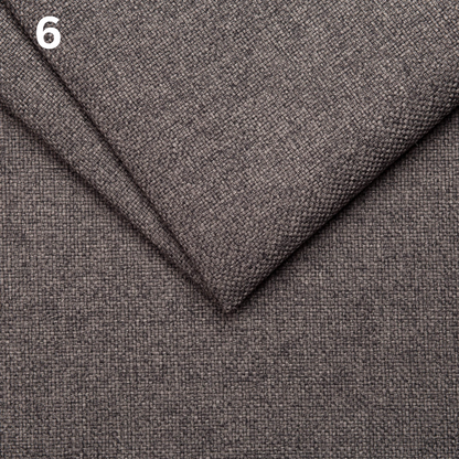 Beretta premium Belgian upholstery fabric sample – elegant woven texture, fire-resistant and stain-resistant, easy maintenance with water, available in rich colors. High-quality, durable fabric perfect for bespoke solid wood furniture upholstery, combining luxury, style, and long-lasting performance.