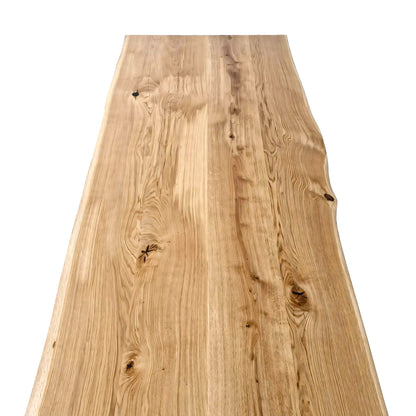Beli farmer style solid wood dining table in clear oak, ultimate comfort and luxury. 
