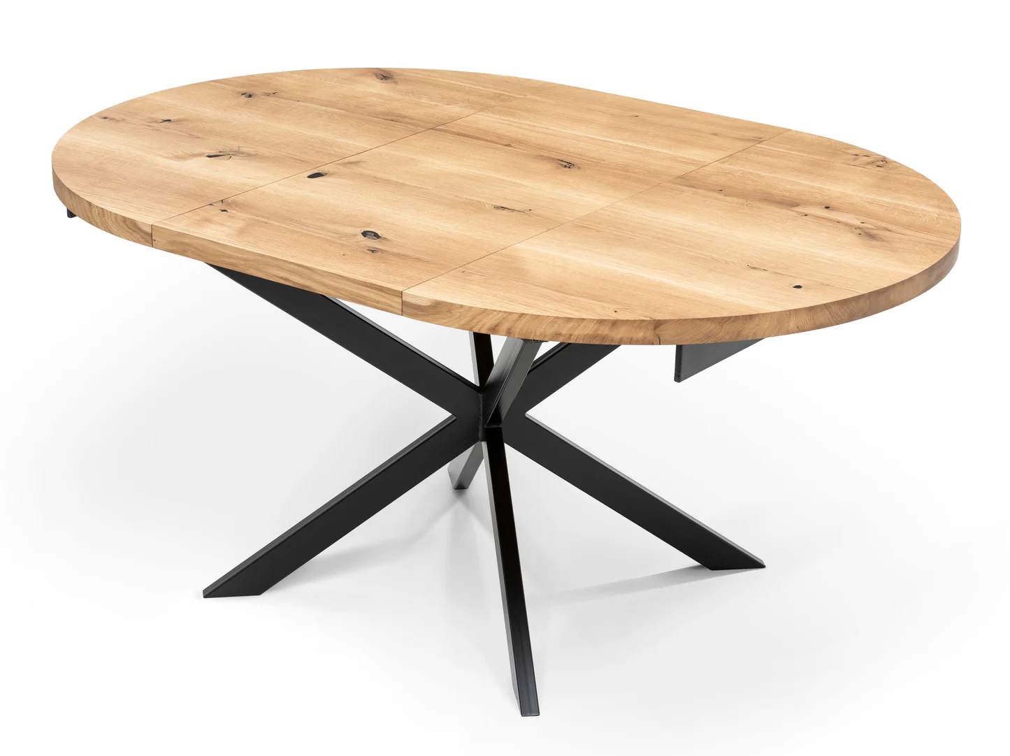 Luma Round Clear Oak Table