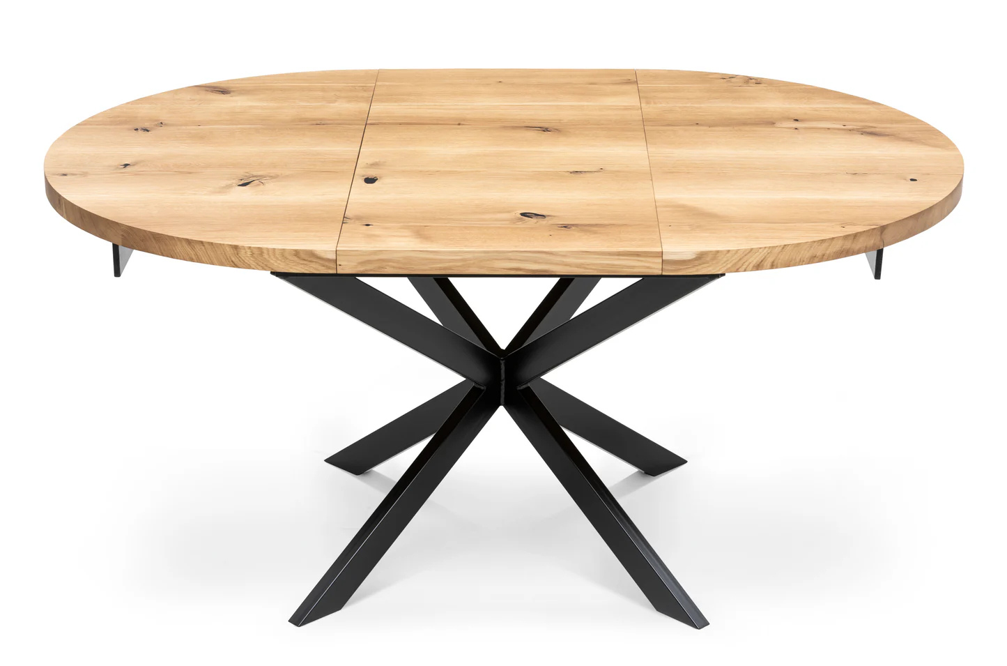 Luma Round Clear Oak Table