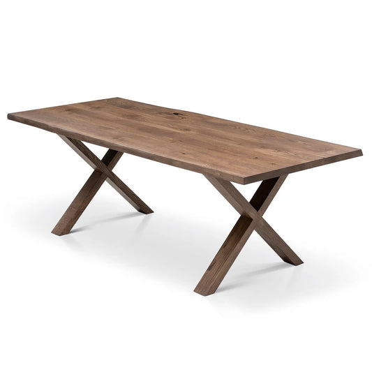 Megan Extendable Chocolate Oak Dining Table