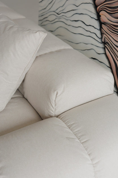 Contemporary modular sofa with adjustable sections – versatile and luxurious.