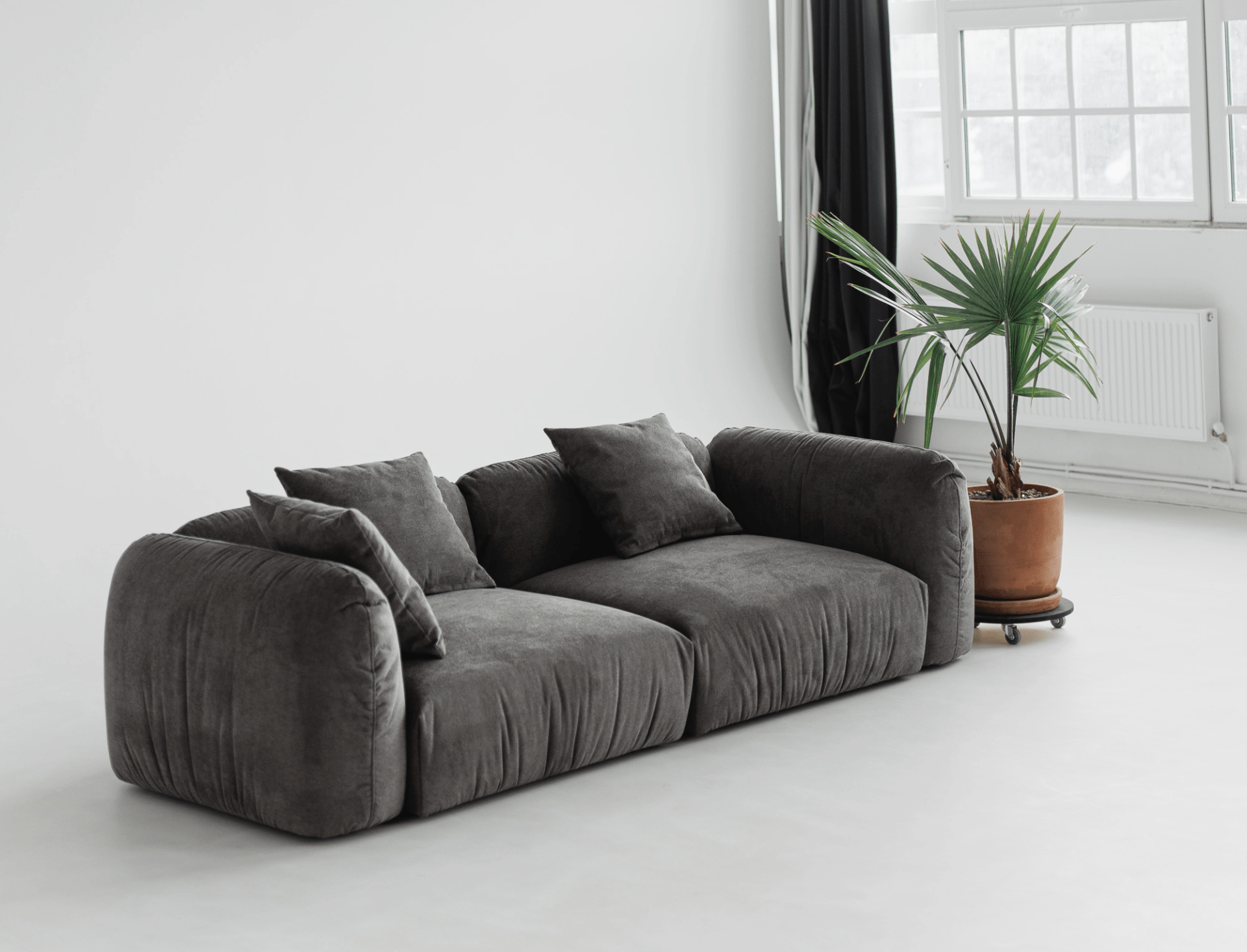 Tesa modular sofa made from premium materials for ultimate comfort. 