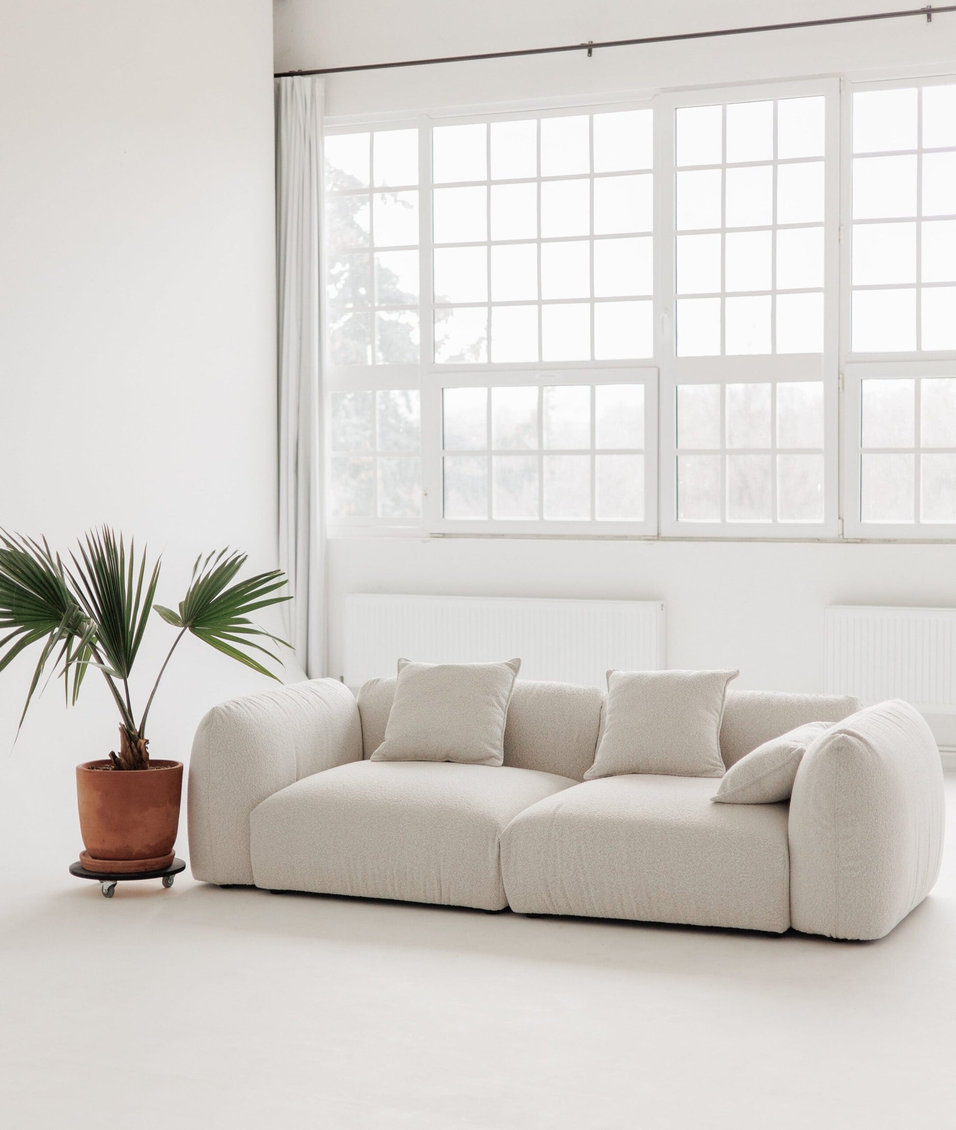 Tesa modular sofa made from premium materials for ultimate comfort. 