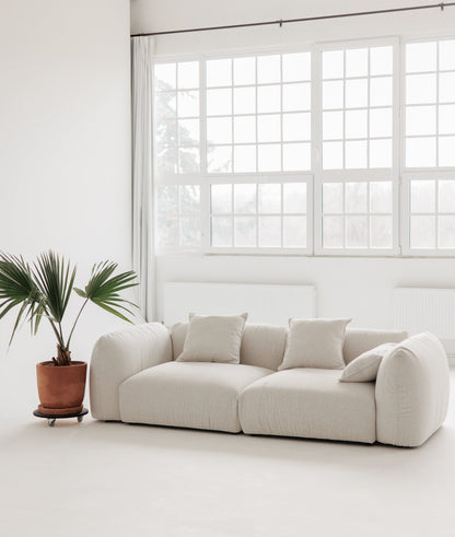 Tesa modular sofa made from premium materials for ultimate comfort. 