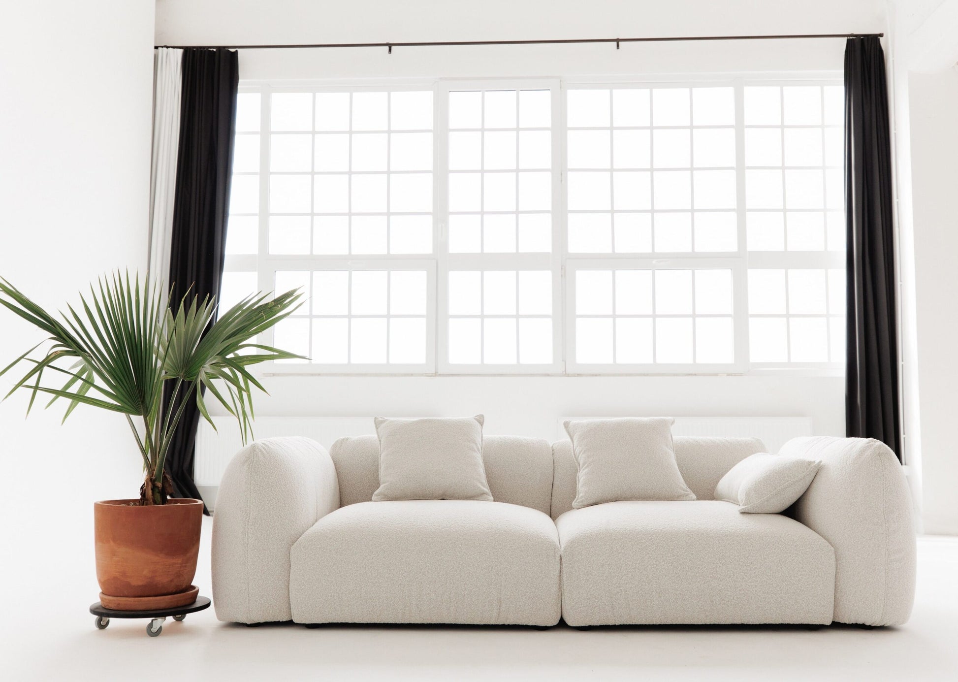 Tesa modular sofa made from premium materials for ultimate comfort. 