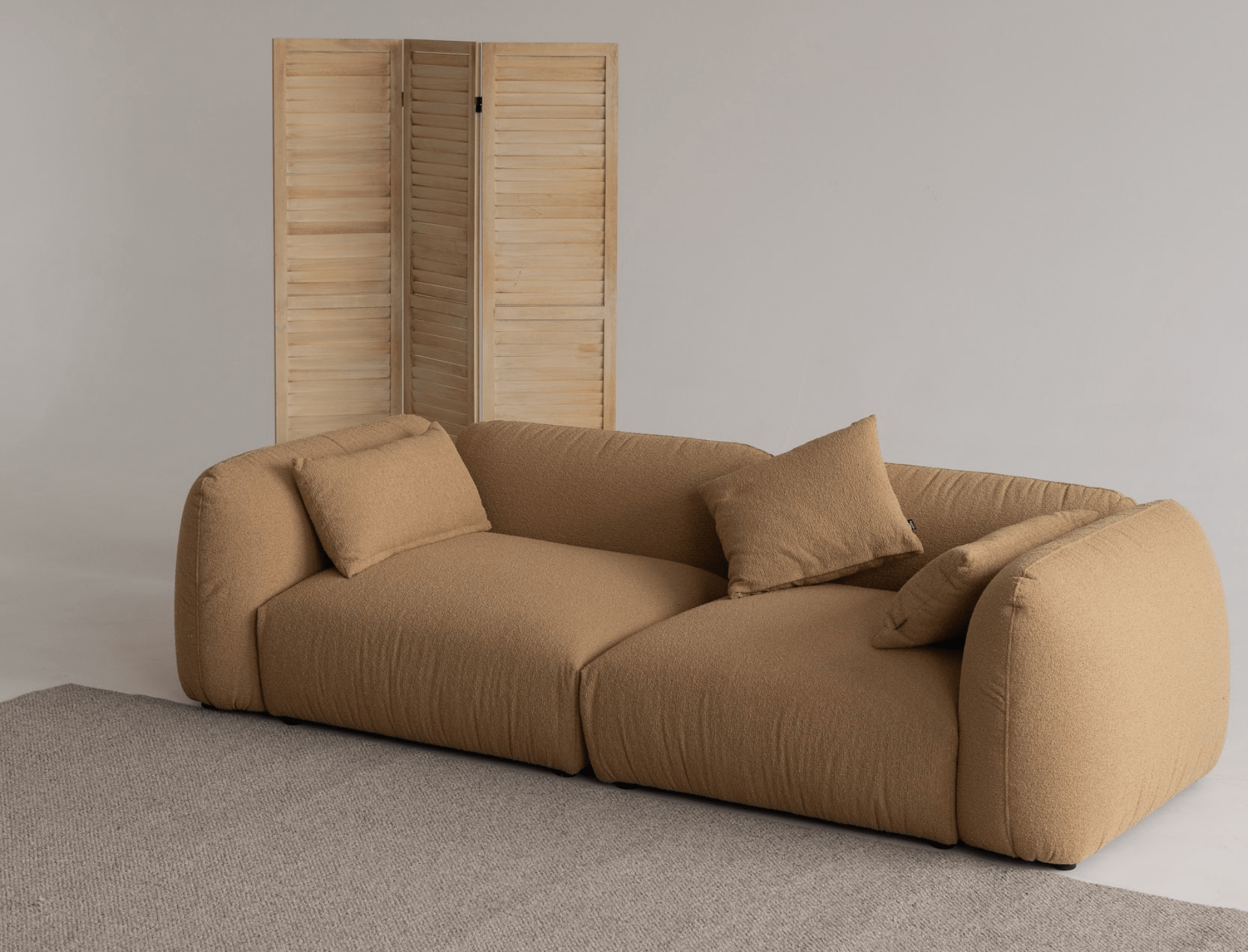 Tesa modular sofa made from premium materials for ultimate comfort. 