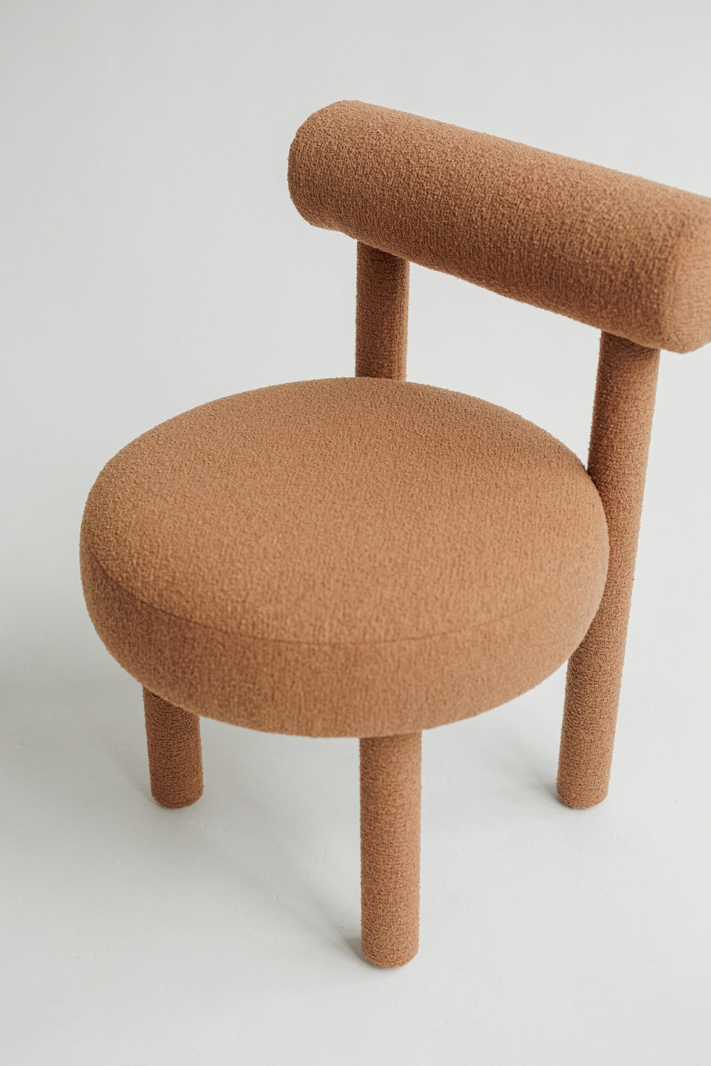 Tino Upholstered Accent Chair in White